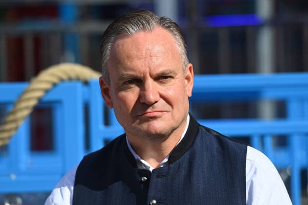 Christian SCHARPF, Wiesn Director, single image, cropped close-up, portrait, press tour ahead of the 191st Oktoberfest 2026 on September 17, 2026