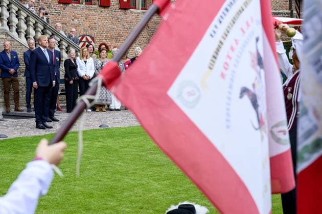 ™s-Heerenberg, The Netherlands, 2026-09-17 14:56:57 s-Heerenberg, 17-09-2026, Huis Bergh Castle. King Willem Alexander the restored Huis Bergh Castle in s-Heerenberg. The castle underwent a restoration lasting nearly three years due to foundation subsidence, asbestos removal, sustainability improvements, redesign, and improving accessibility for the disabled. PHOTO: NL Beeld Patrick van Emst Credit: NL Beeld Patrick van Emst  Copyright: xx x