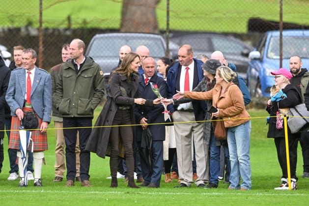 The Prince and Princess of Wales (known as Duke and Duchess of Rothesay when in Scotland) arrive for a visit to the Bute Shinty Club, in Rothesay, where shinty - one of Scotland s oldest traditional sports - has been played for generations, on their first official visit to the Isle of Bute, to highlight the power of community, connection and volunteering Featuring: William, Prince of Wales, Catherine, Princess of Wales Where: Rothesay, United Kingdom When: 17 Sep 2026 Credit: Cover Images **NOT AVAILABLE FOR HELLO MAGAZINE** EDITORIAL USE ONLY. NOT FOR USE BY NEWSPAPERS BASED IN THE UK. Copyright: xx coverimg56029277