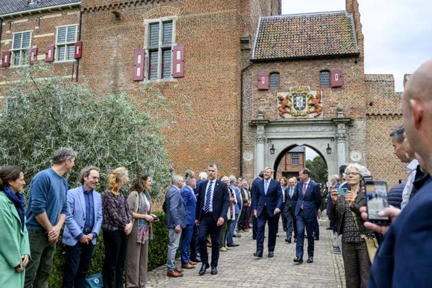 ™s-Heerenberg, The Netherlands, 2026-09-17 15:00:25 s-Heerenberg, 17-09-2026, Huis Bergh Castle. King Willem Alexander the restored Huis Bergh Castle in s-Heerenberg. The castle underwent a restoration lasting nearly three years due to foundation subsidence, asbestos removal, sustainability improvements, redesign, and improving accessibility for the disabled. PHOTO: NL Beeld Patrick van Emst Credit: NL Beeld Patrick van Emst  Copyright: xx x