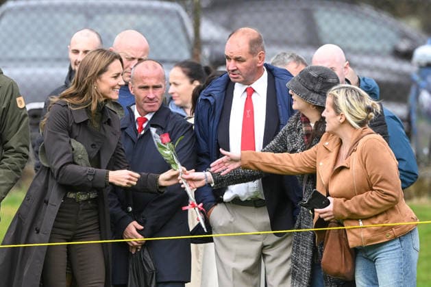 The Prince and Princess of Wales (known as Duke and Duchess of Rothesay when in Scotland) arrive for a visit to the Bute Shinty Club, in Rothesay, where shinty - one of Scotland s oldest traditional sports - has been played for generations, on their first official visit to the Isle of Bute, to highlight the power of community, connection and volunteering Featuring: Catherine, Princess of Wales Where: Rothesay, United Kingdom When: 17 Sep 2026 Credit: Cover Images **NOT AVAILABLE FOR HELLO MAGAZINE** EDITORIAL USE ONLY. NOT FOR USE BY NEWSPAPERS BASED IN THE UK. Copyright: xx coverimg56029317
