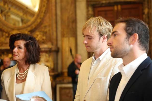 King Philippe of Belgium receives BeHeroes BRUSSELS, BELGIUM - SEPTEMBER 17 : King Philippe of Belgium receives Patrick Gerardy and Alexandre Hemelaer from the BeHeroes initiative at the Royal Palace pictured on September 17, 2026 in Brussels, Belgium, 17 09 2026 Brussels Belgium  Copyright: xXpix