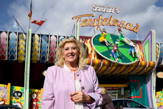 Elisabeth Polaczy, Owner of the Teufelsrad Ride; Official Press Tour at the Oktoberfest (Wiesn), Munich, September 17, 2026