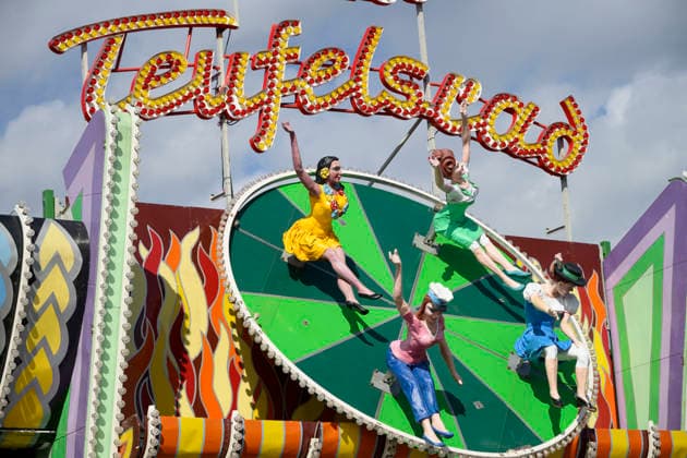 Teufelsrad Ride: Official Press Tour at the Oktoberfest (Wiesn), Munich, September 17, 2026