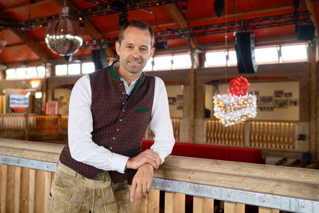 Otto Lindinger Bodo s Café Zelt Cocktail Bar Official Press Tour at the Oktoberfest (Wiesn), Munich, September 17, 2026