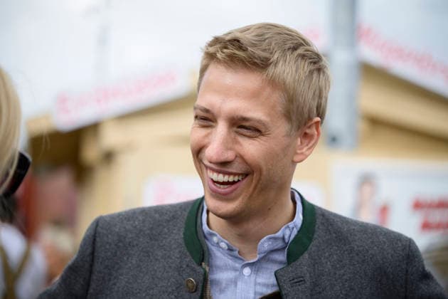 Dominik Krause, Mayor of Munich; Official Press Tour at the Oktoberfest (Wiesn), Munich, September 17, 2026