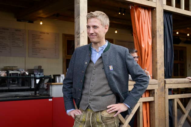 Dominik Krause, Mayor of Munich, Official Press Tour at the Oktoberfest (Wiesn), Munich, September 17, 2026