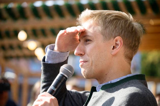 Dominik Krause, Mayor of Munich, Official Press Tour at the Oktoberfest (Wiesn), Munich, September 17, 2026