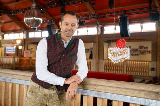 Otto Lindinger Bodo s Café Zelt Cocktail Bar Official Press Tour at the Oktoberfest (Wiesn), Munich, September 17, 2026