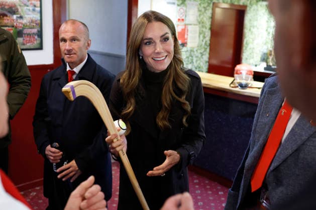 . 17 09 2026. Isle of Bute, United Kingdom. Prince William and Kate Middleton, the Prince and Princess of Wales, during a visit to the Bute Shinty Club in Rothesay, on the Isle of Bute, in Scotland, United Kingdom.  xPoolx xi-Imagesx IIM-27012-0017