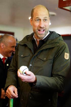 . 17 09 2026. Isle of Bute, United Kingdom. Prince William and Kate Middleton, the Prince and Princess of Wales, during a visit to the Bute Shinty Club in Rothesay, on the Isle of Bute, in Scotland, United Kingdom.  xPoolx xi-Imagesx IIM-27012-0021
