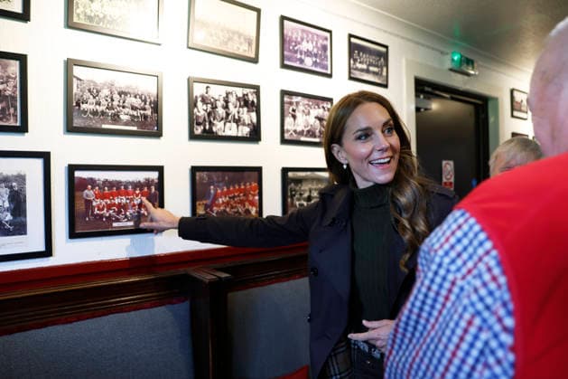 . 17 09 2026. Isle of Bute, United Kingdom. Prince William and Kate Middleton, the Prince and Princess of Wales, during a visit to the Bute Shinty Club in Rothesay, on the Isle of Bute, in Scotland, United Kingdom.  xPoolx xi-Imagesx IIM-27012-0023