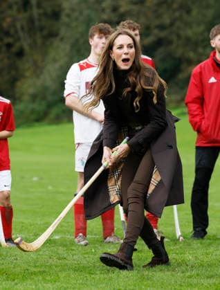 . 17 09 2026. Isle of Bute, United Kingdom. Prince William and Kate Middleton, the Prince and Princess of Wales, during a visit to the Bute Shinty Club in Rothesay, on the Isle of Bute, in Scotland, United Kingdom.  xPoolx xi-Imagesx IIM-27012-0036