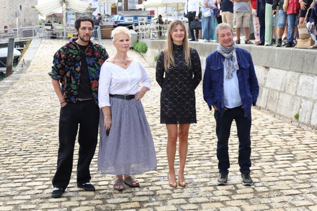 Festival de la Fiction TV de La Rochelle - jour 3 Omar Mebrouk, Catherine Hosmalin, Alice Pol et FrÃ dÃ ric Bouraly Festival de la Fiction TV de La Rochelle, le 17 septembre 2026.  Copyright: xFabricexChasseryx