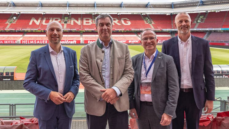 Expression of Interest by the City of Nuremberg, the Free State of Bavaria, and the BLSV Regarding the 20XX Finals, Nuremberg, September 17, 2026 At Max Morlock Stadium, representatives of the City of Nuremb 20260917-286A8610-M4000