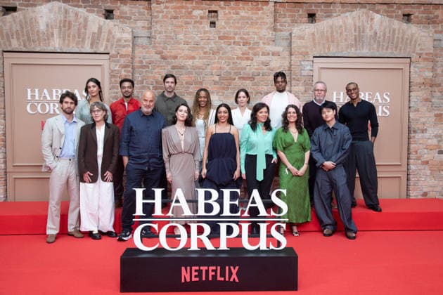 SaO PAULO, SP - 17.09.2026: LANcAMENTO HABEAS CORPUS NETFLIX - Netflix is holding the launch event for the series Habeas Corpus this Thursday morning (17) at the Pinacoteca in Sao Paulo, SP. x3017679x  RodileixMorais
