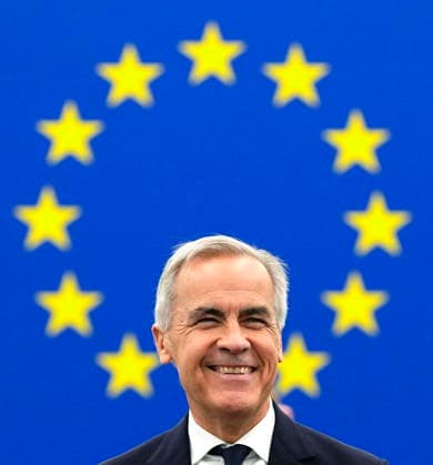 September 17, 2026, Strasbourg, France: Prime Minister Mark Carney begins his address to the European Parliament in Strasbourg, France, on Thursday, Sept. 17, 2026. Strasbourg France  - ZUMAc35_ 20260917_zaf_c35_063 Copyright: xJustinxTangx