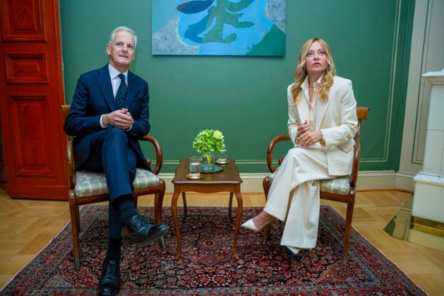 Italian Prime Minister Visits Norway, Oslo, September 17, 2026. Prime Minister Jonas Gahr Store (Ap) welcomes Italian Prime Minister Giorgia Meloni to a meeting at the government s official residence on Parkveien on Thursday afternoon. Photo: Stian Lysberg Solum, POOL NTB, Oslo, Norway, SG8pLH1TRMs EDITORIAL USE ONLY Ref POLSG8pLH1TRMs jpg  Copyright: xStianxLysbergxSolumx xPOOLx xNTBx
