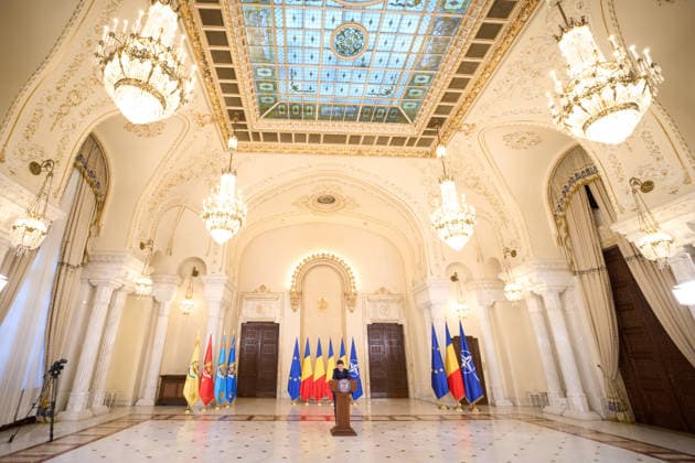 Romania: Siegfried Muresan Appointed PM by President Dan Bucharest, Romania. 17th Sep, 2026: Nicusor Dan, President of Romania, announces Siegfried Muresan, National Liberal Party (PNL) MEP, as the prime minister candidate following consultations with parliamentary parties at Cotroceni Palace. This is the third attempt to nominate a candidate able to secure a majority vote in Parliament, 135 days after the Bolojan government was dismissed in a no-confidence vote. Bucharest Romania Copyright: xLucianxAlecux