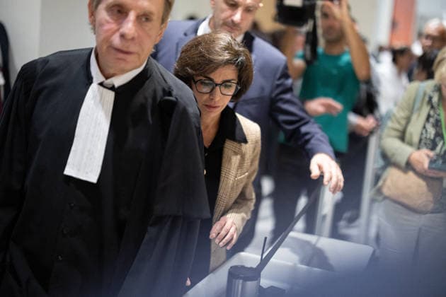 Rachida Dati trial on corruption charges - Paris Former French culture minister Rachida Dati during a break prior her hearing at the Paris courthouse for her trial on corruption charges, along with Former Renault-Nissan executive Carlos Ghosn, in Paris on September 17, 2026. Photo by Raphael Lafargue ABACAPRESS.COM Paris France  Copyright: xLafarguexRaphael ABACAx