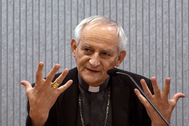 Vatican Italy,Rome,Vatican 2026 09 17 Cardinal Matteo Zuppi during a Press conference to present the celebrations and the program for the feast of St. Francis of Assisi, Patron Saint of Italy (scheduled for October 3 and 4, 2026) .Copyright Alessia Giuliani Catholicpressphoto EDITORIAL USE ONLY - NO BOOKS Copyright: xALESSIAxGIULIANIx xCatholicxPressxPhotox