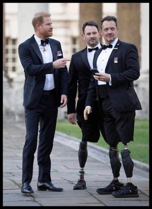 . 17 09 2026. London, United Kingdom. Prince Harry, the Duke of Sussex, arriving at the Invictus Spirit Awards in London.  xStephenxLockx xi-Imagesx IIM-27011-0031