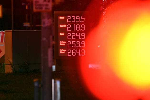 High Gas Prices Are Approaching All-Time Highs Featured Image: Gas Prices, Gas Prices Are Driving Inflation A digital price display at a gas station shows high fuel prices for Super, Super Plus, and diesel. Price board at a gas station on the Mittlerer Ring in Munich on September 17, 2026