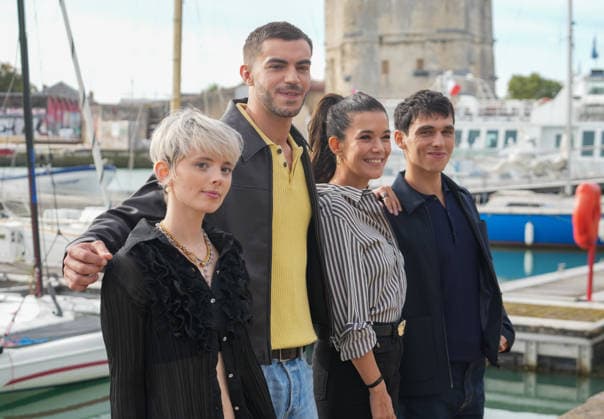 Celebrites : 17 SEPTEMBRE Festival Fiction de la Rochelle LA ROCHELLE, FRANCE 17 September2026 LOUISIANE GOUVERNEUR,MARVIN DUBART, MELANIE DOUTEY and THEO AUGIER ON ABOIE EN SILENCE Attendees photocall at the port of La Rochelle on September 17, 2026, in La Rochelle, France. Photo: Laurent Lairys. la rochelleFrance  Copyright: xLaurentxLairysx