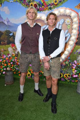 Fast Boy Lucas Hain and Felix Hain at HEIDIFEST 2026 at the Hofbräuhaus in Munich on September 17, 2026