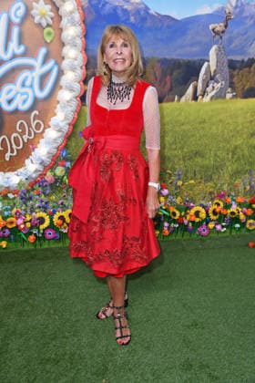Ireen Sheer at HEIDIFEST 2026 at the Hofbräuhaus in Munich on September 17, 2026