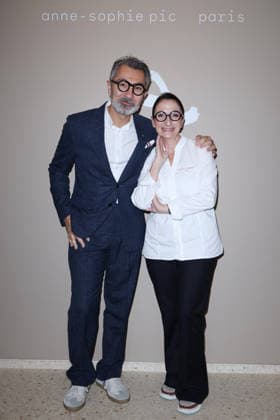 Anne-Sophie Pic Paris Opening Party - Paris Anne-Sophie Pic and David Sinapian attend Anne-Sophie Pic Paris Party on September 17, 2026 in Paris, France. Photo by Jerome Dominé ABACAPRESS.COM Paris France  Copyright: xDominexJerome ABACAx