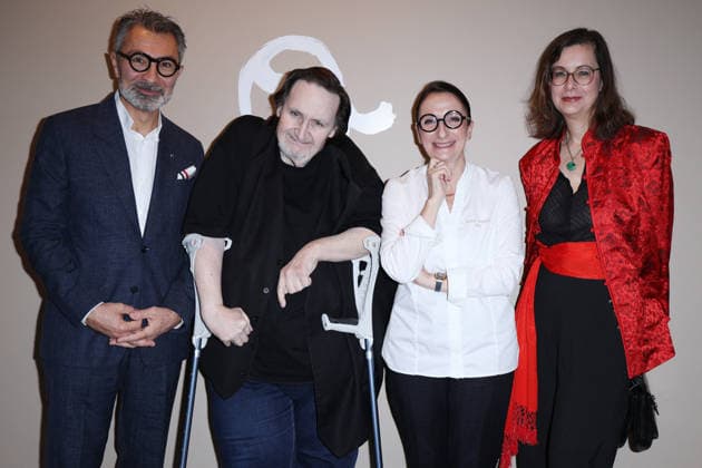 Anne-Sophie Pic Paris Opening Party - Paris Anne-Sophie Pic, David Sinapian, Philippe Conticini and his wife Anne-Lise attend Anne-Sophie Pic Paris Party on September 17, 2026 in Paris, France. Photo by Jerome Dominé ABACAPRESS.COM Paris France  Copyright: xDominexJerome ABACAx