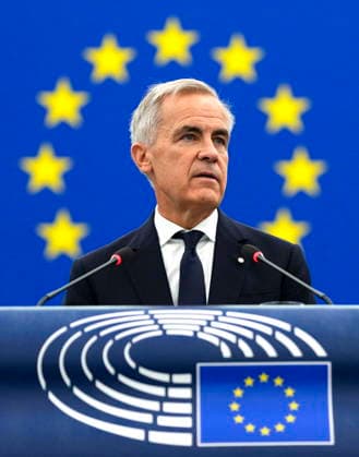 September 17, 2026, Strasbourg, France: Prime Minister Mark Carney addresses the European Parliament in Strasbourg, France, on Thursday, Sept. 17, 2026. Strasbourg France  - ZUMAc35_ 20260917_zaf_c35_134 Copyright: xJustinxTangx
