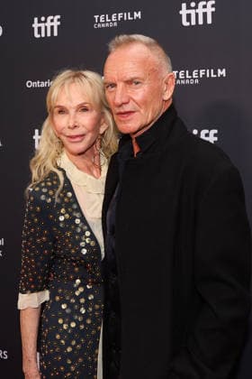 2026 Toronto International Film Festival - Up Against It TORONTO, CANADA - SEPTEMBER 17 : Trudie Styler (L) and Sting (R) attend the premiere of Up Against It during the 2026 Toronto International Film Festival at Roy Thomson Hall in Toronto, Ontario, Canada on September 17, 2026. Mert Alper Dervis Anadolu Toronto Canada. Editorial use only. Please get in touch for any other usage.  Copyright: x2026xAnadoluxMertxAlperxDervisx