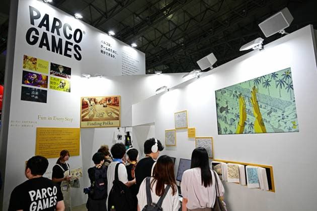 2026 Tokyo Game Show TOKYO, JAPAN - SEPTEMBER 17, 2026 - PARCO GAMES booth at the 2026 Tokyo Game Show (TGS) in Tokyo, Japan on September 17, 2026. Tokyo Tokyo China  Copyright: xCFOTOx i1789681103388