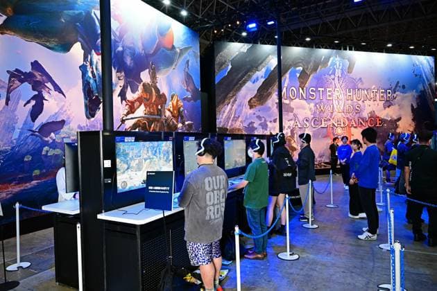 2026 Tokyo Game Show TOKYO, JAPAN - SEPTEMBER 17, 2026 - Sony PlayStation booth at the 2026 Tokyo Game Show (TGS) in Tokyo, Japan on September 17, 2026. Tokyo Tokyo China  Copyright: xCFOTOx i1789686983947
