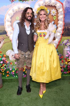 Tom Kaulitz and Heidi Klum arriving at the RTL TV show HeidiFest by Heidi Klum at the Hofbräuhaus in Munich, September 17, 2026 Foto:xK.xKriegerx xFuturexImagex heidifest_6554