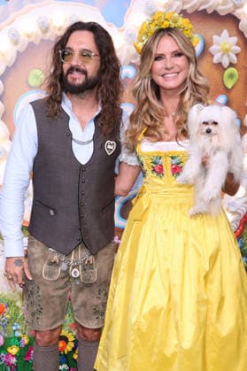 Tom Kaulitz and Heidi Klum arriving at the RTL TV show HeidiFest by Heidi Klum at the Hofbräuhaus in Munich, September 17, 2026 Foto:xK.xKriegerx xFuturexImagex heidifest_6557