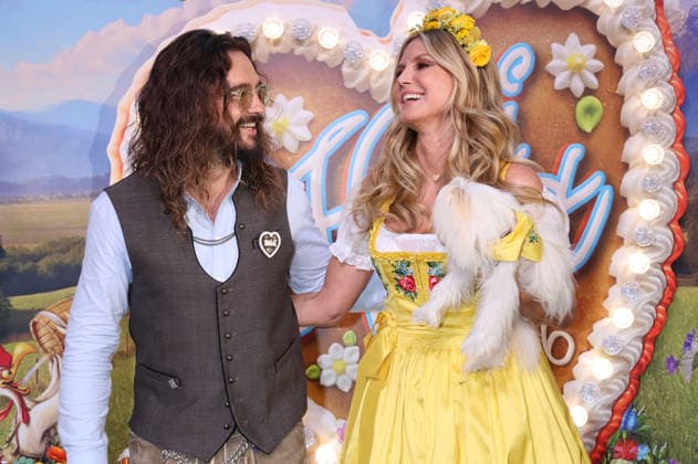 Tom Kaulitz and Heidi Klum arriving at the RTL TV show HeidiFest by Heidi Klum at the Hofbräuhaus in Munich, September 17, 2026 Foto:xK.xKriegerx xFuturexImagex heidifest_6561