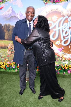 Liz Mitchell with her husband Thomas Pemberton upon arrival at the RTL TV show HeidiFest by Heidi Klum at the Hofbräuhaus in Munich, September 17, 2026 Foto:xK.xKriegerx xFuturexImagex heidifest_6621