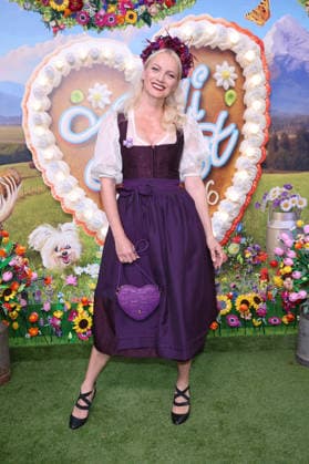 Franziska Knuppe upon her arrival at the RTL TV show HeidiFest by Heidi Klum at the Hofbräuhaus in Munich, September 17, 2026 Foto:xK.xKriegerx xFuturexImagex heidifest_6682