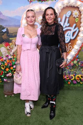Cheyenne Savannah Ochsenknecht and Natascha Ochsenknecht arriving at the RTL TV show HeidiFest by Heidi Klum at the Hofbräuhaus in Munich, September 17, 2026 Foto:xK.xKriegerx xFuturexImagex heidifest_6711