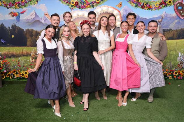 Dancers from Let s Dance arriving at the RTL TV show HeidiFest by Heidi Klum at the Hofbräuhaus in Munich, September 17, 2026 Foto:xK.xKriegerx xFuturexImagex heidifest_6726