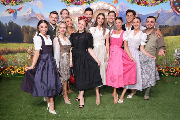 Dancers from Let s Dance arriving at the RTL TV show HeidiFest by Heidi Klum at the Hofbräuhaus in Munich, September 17, 2026 Foto:xK.xKriegerx xFuturexImagex heidifest_6728