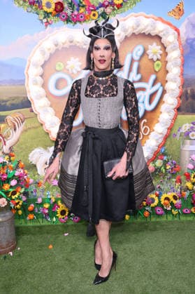 Janisha Jones arriving at the RTL TV show HeidiFest by Heidi Klum at the Hofbräuhaus in Munich, September 17, 2026 Foto:xK.xKriegerx xFuturexImagex heidifest_6746