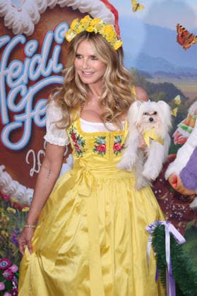 Heidi Klum arriving at the RTL TV show HeidiFest by Heidi Klum at the Hofbräuhaus in Munich, September 17, 2026 Foto:xK.xKriegerx xFuturexImagex heidifest_6789