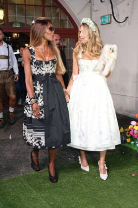 Naomi Campbell and Heidi Klum arriving at the RTL TV show HeidiFest by Heidi Klum at the Hofbräuhaus in Munich, September 17, 2026 Foto:xK.xKriegerx xFuturexImagex heidifest_6819