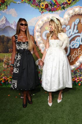 Naomi Campbell and Heidi Klum arriving at the RTL TV show HeidiFest by Heidi Klum at the Hofbräuhaus in Munich, September 17, 2026 Foto:xK.xKriegerx xFuturexImagex heidifest_6820