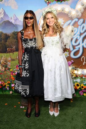 Naomi Campbell and Heidi Klum arriving at the RTL TV show HeidiFest by Heidi Klum at the Hofbräuhaus in Munich, September 17, 2026 Foto:xK.xKriegerx xFuturexImagex heidifest_6825