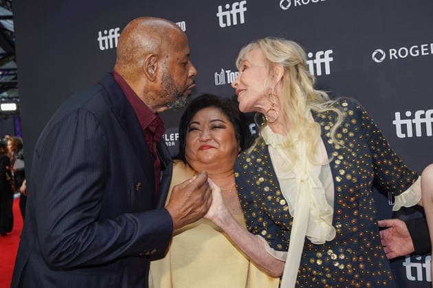 2026 Toronto International Film Festival - ˜Up Against It™ Premiere (L-R) Forest Whitaker, Selena Tan and Trudie Styler attend the red carpet for ˜Up Against It™ premiere during the 2026 Toronto International Film Festival (TIFF) at Roy Thomson Hall. on September 17, 2026 in Toronto, Canada. (Photo by Leonardo Ramirez Eyepix Group) Copyright: xLeonardoxRamirez xEyepixxGroupx LR17092026-00985